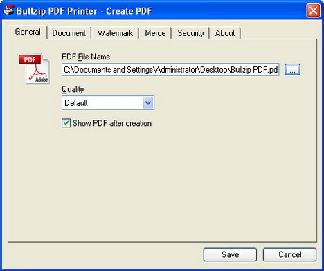 bullzip_pdf_printer_to_convert_various_formats_to_pdf