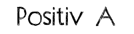 positiv_a_popular_free_hand_drawn_fonts