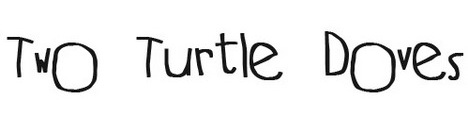 two_turtle_doves_popular_free_hand_drawn_fonts
