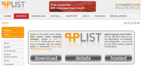 phplist_best_email_newsletter_markerting_tools