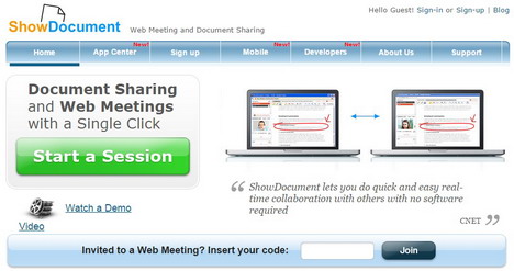 show-document-online-meeting-sharing-tool