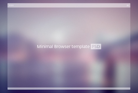 psd-minimal-browser-template