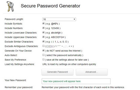 secure-password-generator
